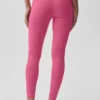 Legginsy Alo Softsculpt High-Waist z kolekcji „Amp It up” – kolor Paradise Pink