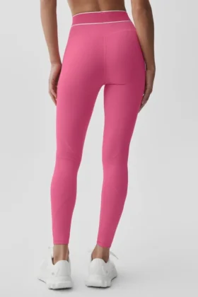 Legginsy Alo Softsculpt High-Waist z kolekcji „Amp It up” – kolor Paradise Pink