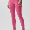 Legginsy Alo Softsculpt High-Waist z kolekcji „Amp It up” – kolor Paradise Pink