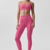Legginsy Alo Softsculpt High-Waist z kolekcji „Amp It up” – kolor Paradise Pink