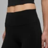 Legginsy Alo Softsculpt High-Waist z rozszerzanymi nogawkami 7/8 – czarne