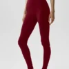 Legginsy Alo Softsculpt z High-Waist – Summer Romance Red