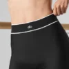 Legginsy „Darling Stirrup” z siateczką „Airlift” i wysokim stanem – czarne