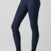 Legginsy Euphoria z High-Waist – granatowe