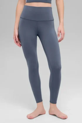 Legginsy High-Waist Airbrush 7/8 – Bluestone