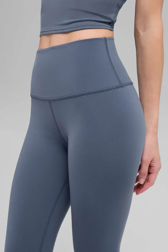 Legginsy High-Waist Airbrush 7/8 – Bluestone