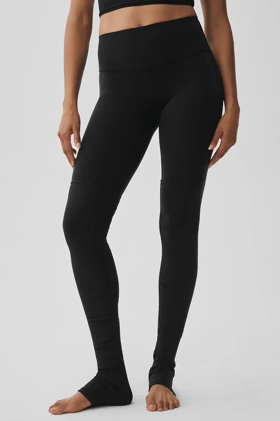 Legginsy High-Waist Airbrush Goddess Legging – czarne