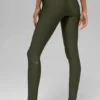 Legginsy High-Waist Airlift 7/8 – Green Olive