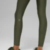 Legginsy High-Waist Airlift 7/8 – Green Olive