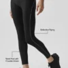 Legginsy High-Waist Airlift 7/8 Speedwork – czarne