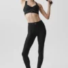 Legginsy High-Waist Airlift 7/8 Speedwork – czarne