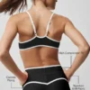 Legginsy High-Waist Airlift Charger 7/8 – czarne/białe