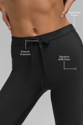 Legginsy High-Waist Airlift Light Speed – czarne