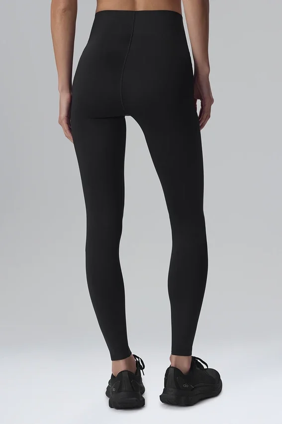 Legginsy High-Waist Airlift Strength Extreme z długością 7/8 – czarne