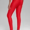 Legginsy High-Waist Airlift z długością 7/8 – Ignite – jaskrawoczerwone
