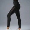 Legginsy High-Waist z linii Airlift Mesh – czarne
