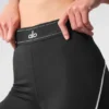 Legginsy „Suit Up” High-Waist marki Airlift – czarne/białe