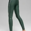 Legginsy Suit Up z wysokim stanem z serii High-Waist Airlift – kolor Clover Green/White