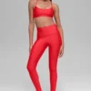 Legginsy zimowe Airlift Winter Warm High-Waist – jaskrawoczerwone