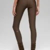 Legginsy zimowe Airlift Winter Warm High-Waist – kolor Espresso