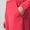 Lekkie spodnie z szerokimi nogawkami (długie) – Candy Red