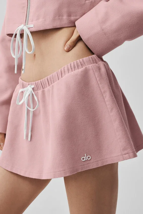 Mikrospódnica z niskim stanem, ulubiona przez fanki – Vintage Pink