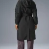 Płaszcz typu trench „Crinkle on the Move” – czarny