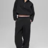Polar Fleece Retreat Cover up – czarny