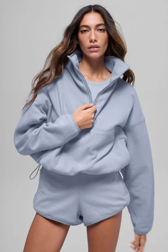 Polar Fleece Retreat Cover up – Winter Frost