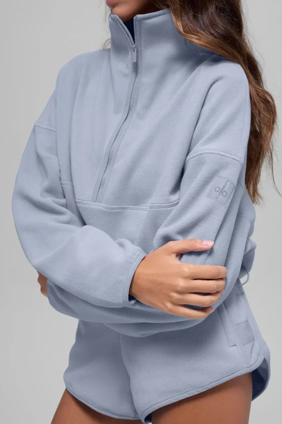 Polar Fleece Retreat Cover up – Winter Frost