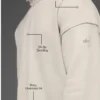 Renown Heavy Weight 1/4 Zip – kolor kości