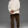 Renown Heavy Weight 1/4 Zip – kolor kości