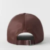 Satynowa czapka Off-Duty – Brownstone