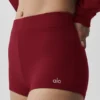 Shy Micro Szorty „Sway My Way” – Summer Romance Red