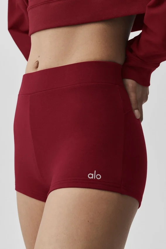 Shy Micro Szorty „Sway My Way” – Summer Romance Red