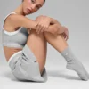 Skarpetki unisex Half-Crew Understated – sportowa szarość melanżowa