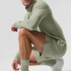 Skarpetki unisex Throwback – kolor wapienny/biały