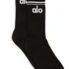 Skarpetki unisex w stylu retro – czarne/białe
