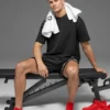 Skarpety sportowe z paskiem – jasnoczerwone