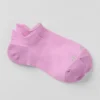 Skarpety sportowe z zakładką unisex – cukierkowy róż