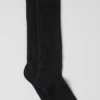 Skarpety typu scrunch unisex – czarne
