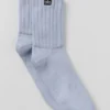 Skarpety unisex z marszczonym wykończeniem, półdługie – Winter Frost