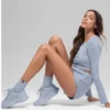 Skarpety unisex z marszczonym wykończeniem, półdługie – Winter Frost