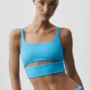 Slit Bra – błękitny