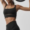 Slit Bra – czarny