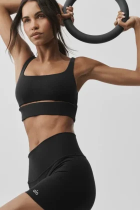 Slit Bra – czarny