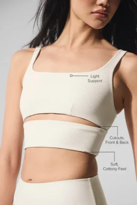 Slit Bra – kolor kości słoniowej