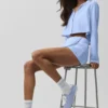 Sneakersy Alo Sunset – jasnoniebieskie