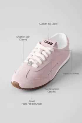 Sneakersy Alo Sunset + Jisoo – Bloom Pink