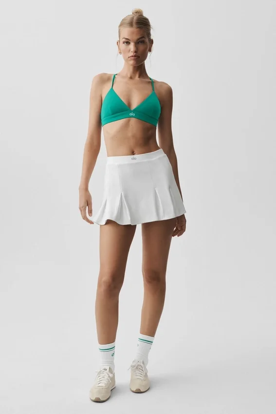 Spódnica tenisowa Alo Softsculpt Topspin – biała